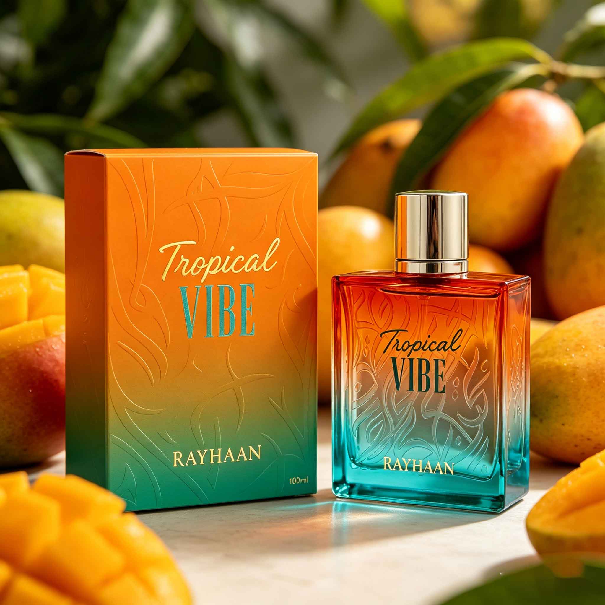 Perfume Fragrance Blue - Rayhaan tropical perfume bursts with fresh