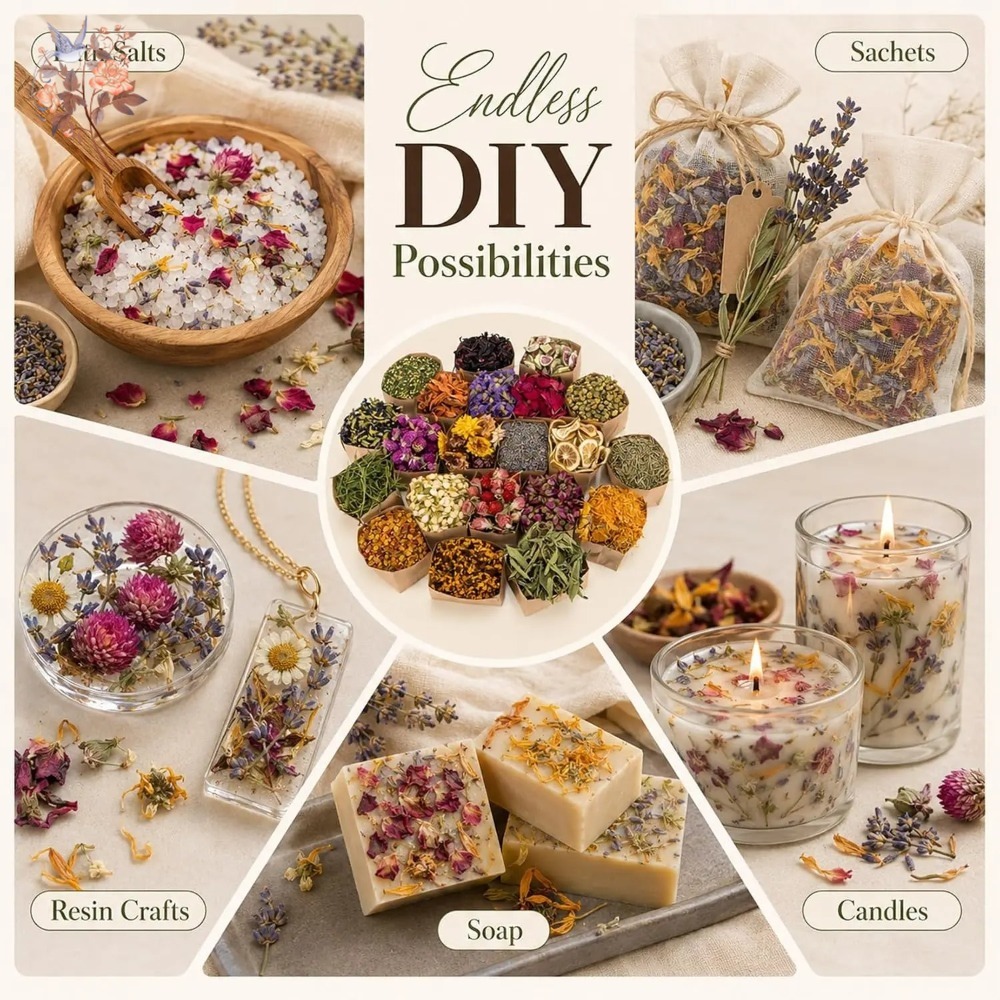 Dried Herbs Kit Flower Botanic - Perfume Fragrance Soap review and price