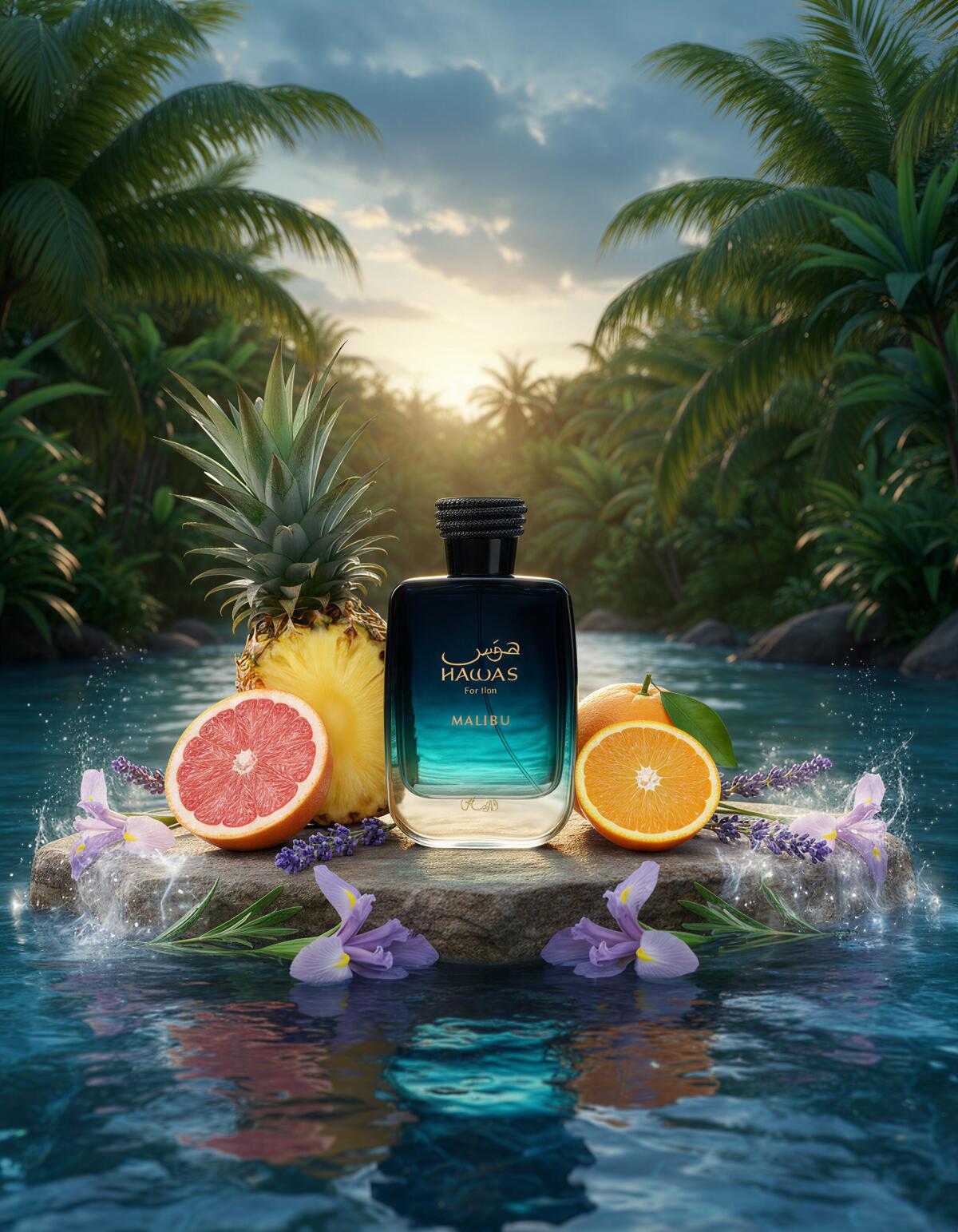 Rasasi Hawas Malibu For Him ED - Perfume Fragrance Blue review and price