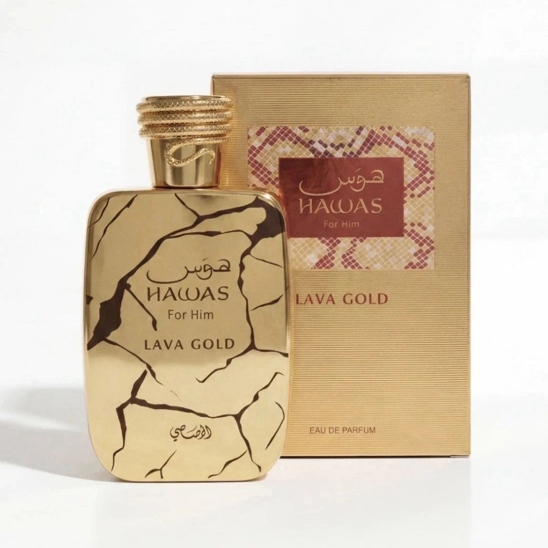 Hawas Lava Gold by Rasasi 100m - Fragrance Perfume For Man review and price