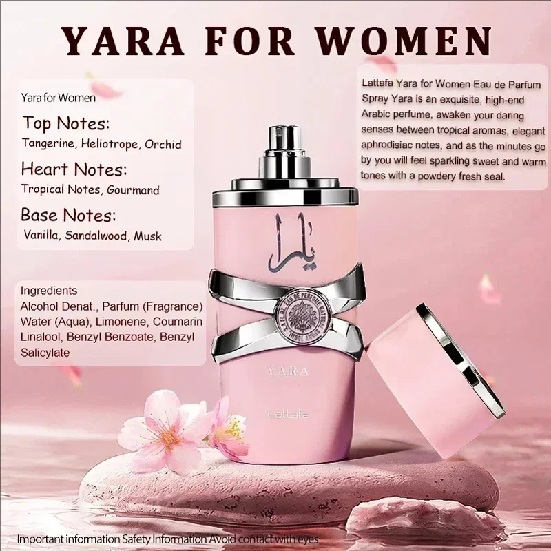100ml Yara Perfume Original Bo - Yara Perfume Fragrance review and price