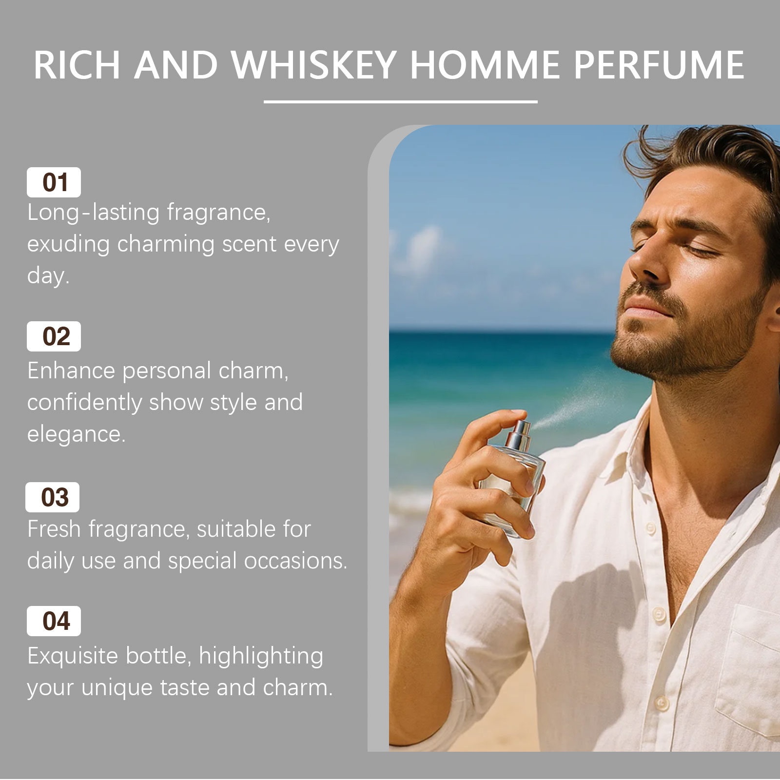 Warm Vanilla Men Cologne,Natur - Perfume Fragrance Concentration review and price