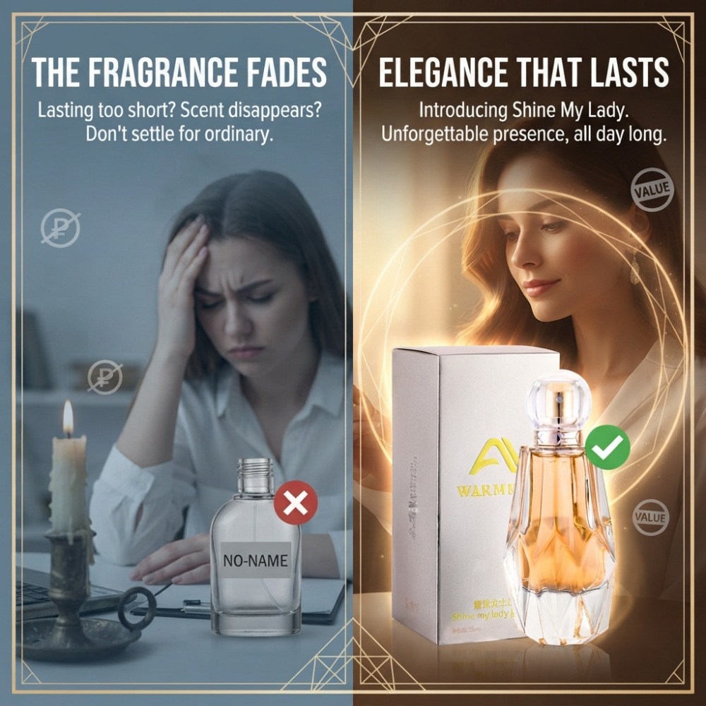 50ML Shine My Lady Perfume Las - Perfume Light Fragrance review and price